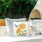 Stupell Industries Brushstroke Sunflowers & Butterflies Outdoor Printed Pillow design by Paul Brent, 18 x 7 x 18
